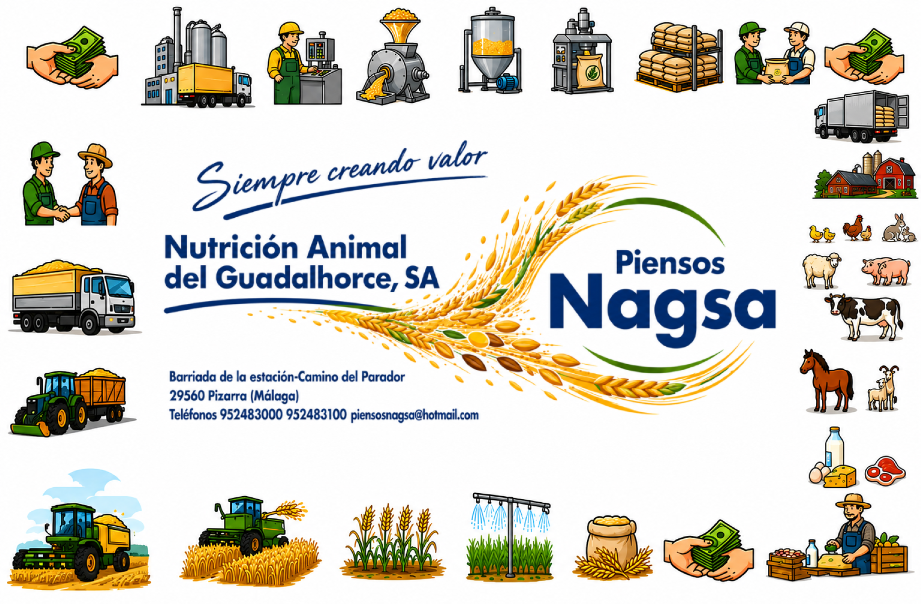 /Nutrici�n Animal del Guadalhorce - CADENA VALOR COLOR
